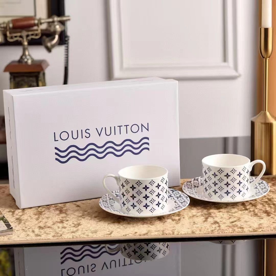Louis Vuitton LV Tea Cups set f two